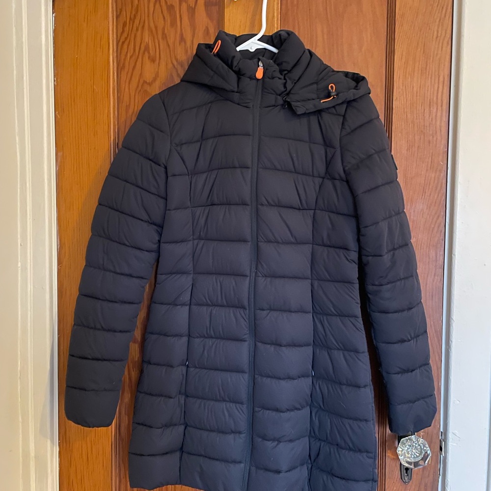 Black Puffer Jacket for Women